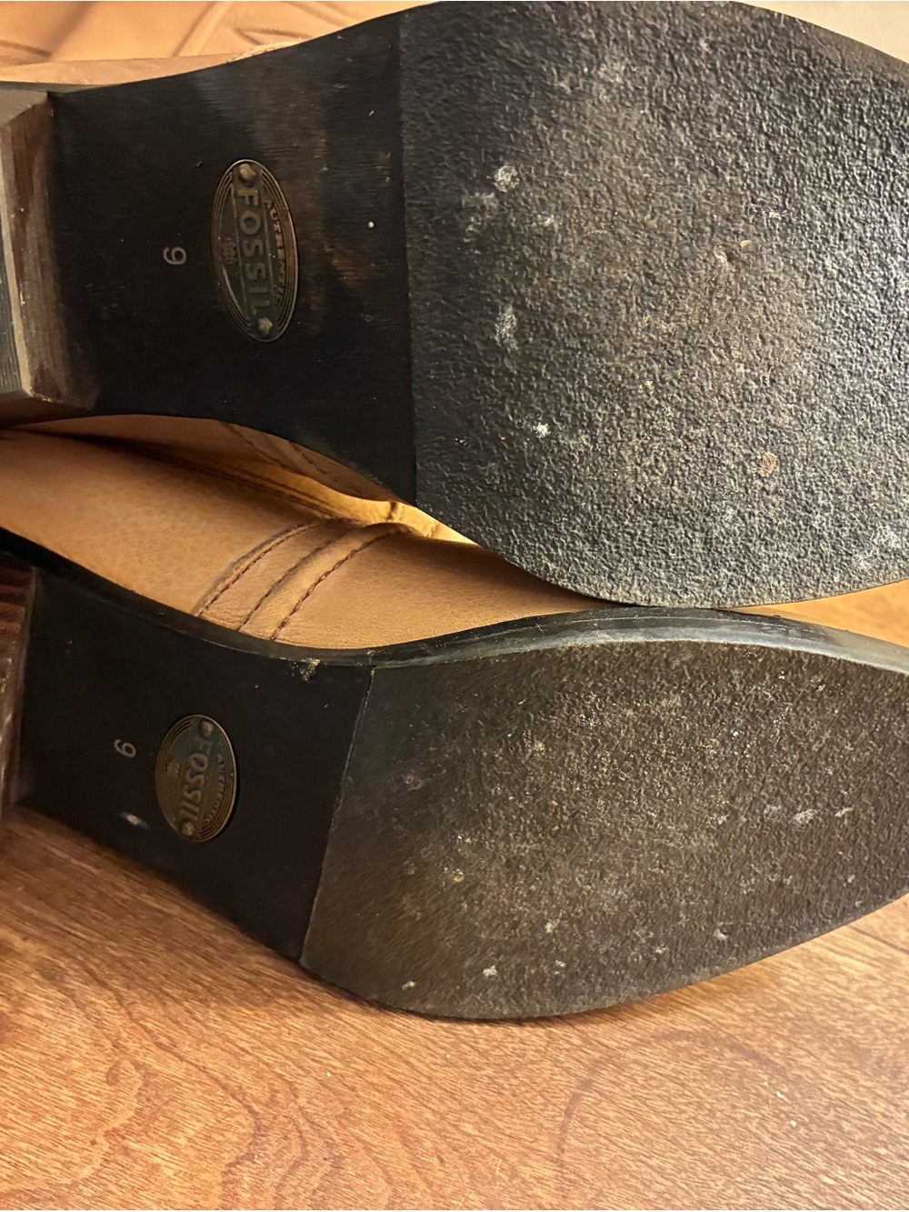 Fossil Tall Leather Boots - Picture 7 of 9